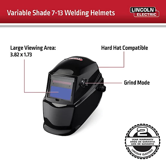 Lincoln Electric Auto-Darkening Welding Helmet