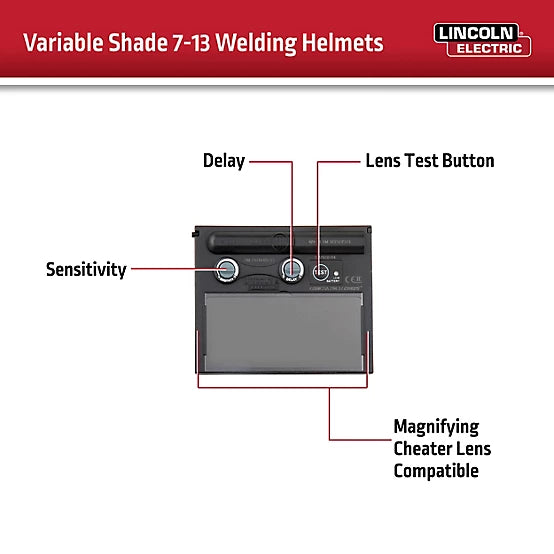 Lincoln Electric Auto-Darkening Welding Helmet