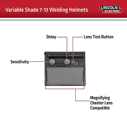Lincoln Electric Auto-Darkening Welding Helmet