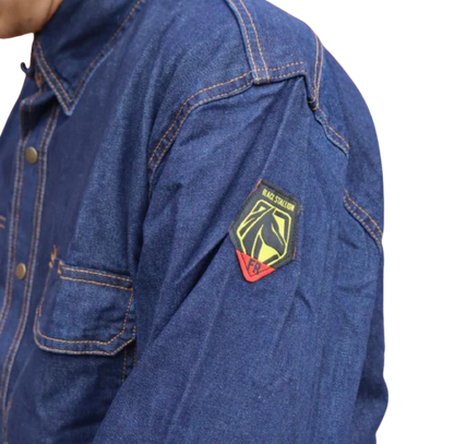 V1 Pro Fabricator Shirt Steel Blue