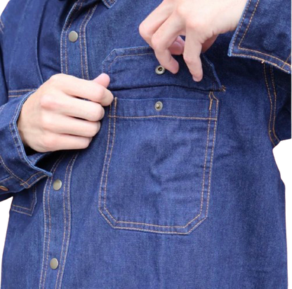 V1 Pro Fabricator Shirt Steel Blue