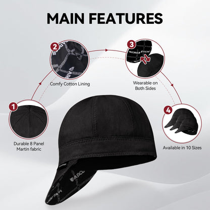 Black Fr Cap - No Design